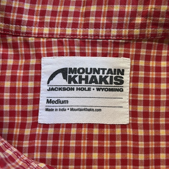 Mountain Khakis long sleeve button down collar shirt.  M - Picture 8 of 8